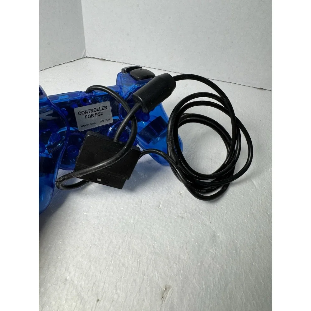 Analog Controller 2 - Blue Controller -‎ For PlayStation 2.